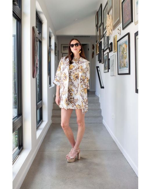 Jennafer Grace Multicolor Penelope Swing Coat