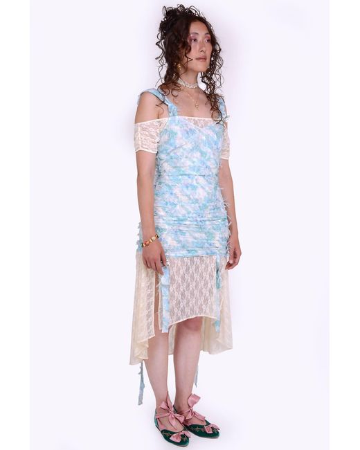 Natalia Petruch Blue Mathilda Dress