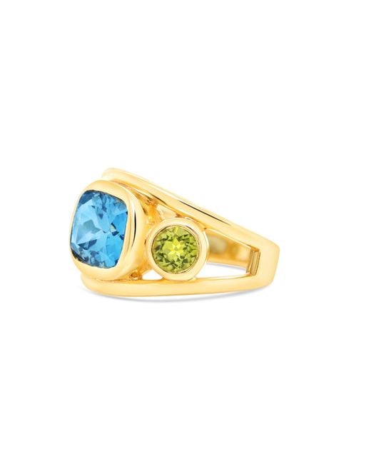 GEM BAZAAR Blue The Lulani Ring