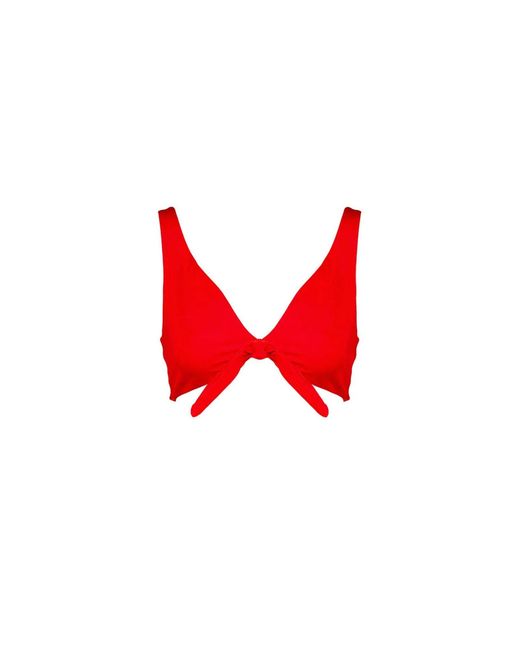 Cherina Beachwear Llc Red Stephany Top