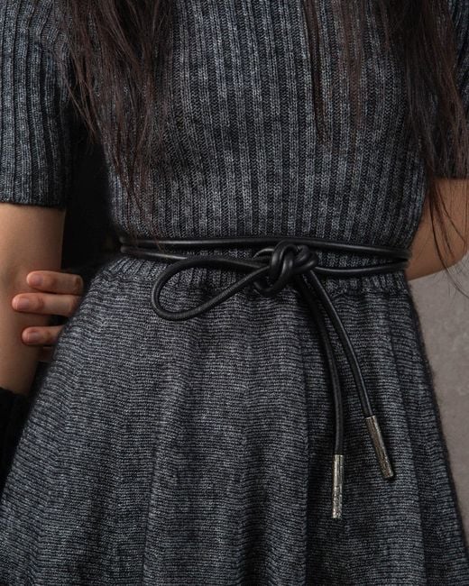 GYUNIA Black Nodo Belt