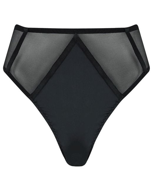 Voller the Corset Company Limited Black Vivienne Thong