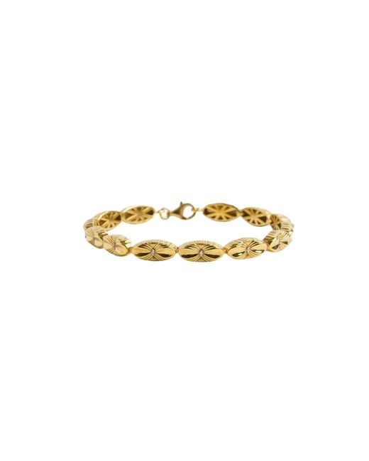 Gutta Design Metallic Shell Bracelet Plated