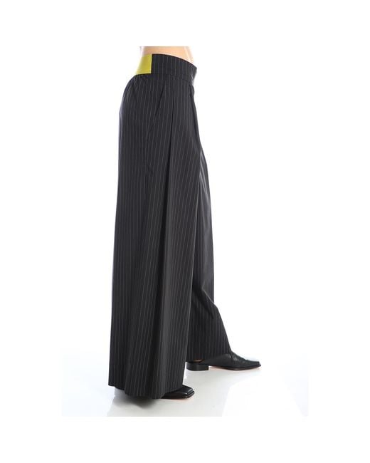 Silvia Serban Black Oversized Pants