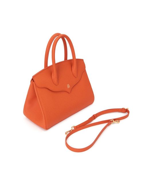 Xxiii Orange Scallop Tote