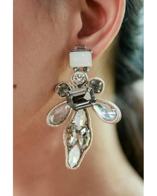 Saachi Metallic Dragonfly Earring