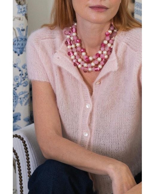 Fairchild Baldwin Pink Gisella Blush Necklace