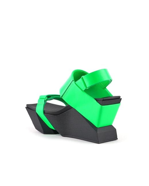 United Nude Green Brutt Sandal