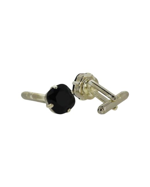 Vicki Sarge Green The Stud Cufflink for men