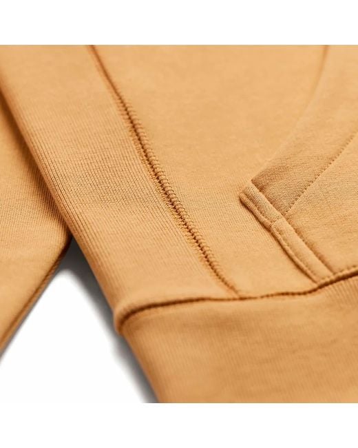 BLESS BY BLESS IIIB Orange Neutrals Bless By Bless Logo Hoodie