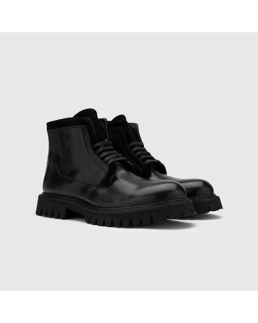 Ilvi Black Mayya Leather Boot for men