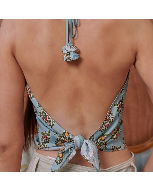 Pecanpepperpelican Green Habanero Pepper Halter Top
