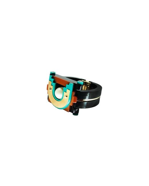 Gissa Bicalho Blue Handmade Acrylic Bracelet Maya