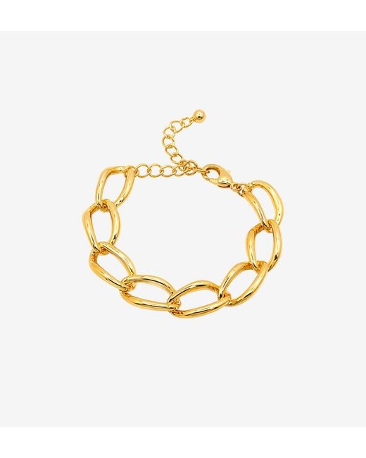 Uchi and Soto Metallic Kin Chain Link Bracelet