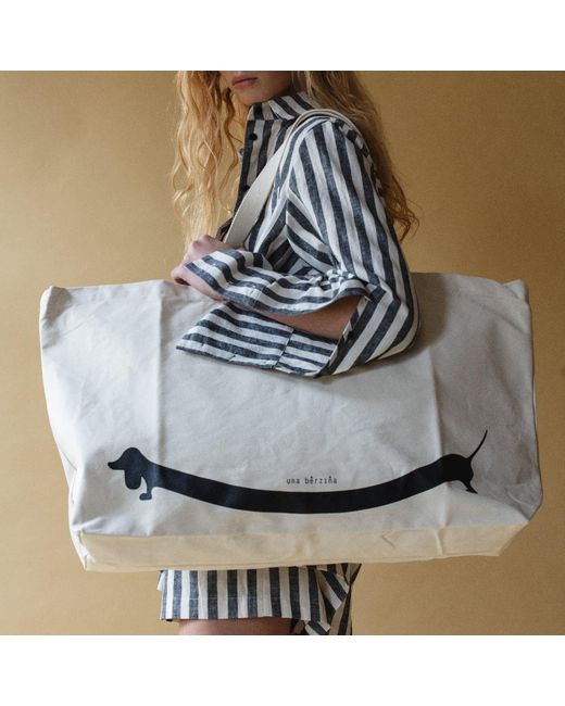 Una Berzina Natural Neutrals Tote Bag