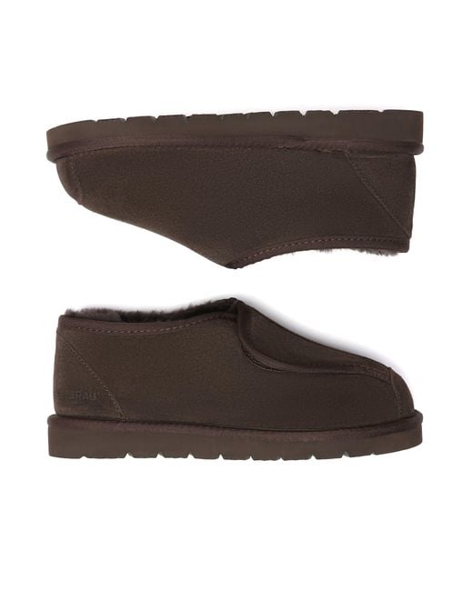 EverAu Australia Brown Swiftlet Adjustable Slippers