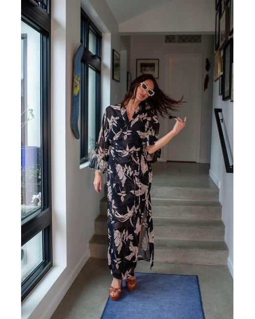 Jennafer Grace Black Marlene Wrap Dress