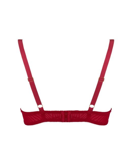 BonBon Lingerie Red Rosabella Push-Up Bra