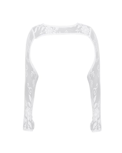 Paloma Lira White Romantic Sleeves