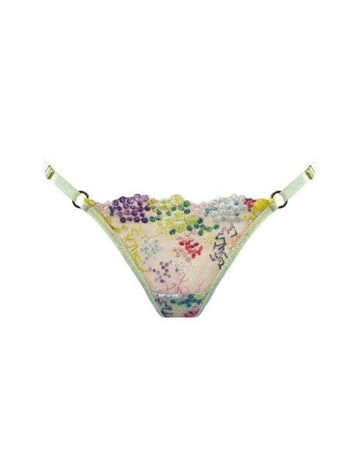 Somewhere Never Blue Sparkle & Shine Low Rise String
