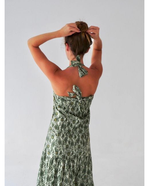 Mind Traveler Green Mia Dress