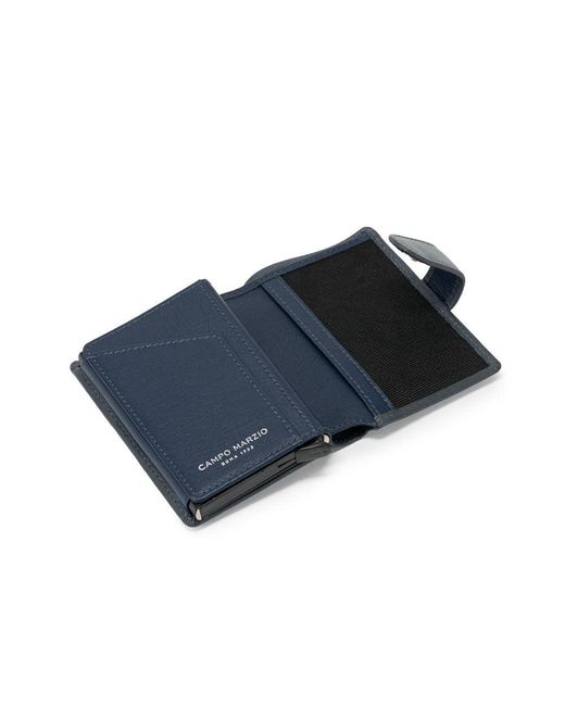 CAMPO MARZIO Roma 1933 Blue Axel Plus Card Holder