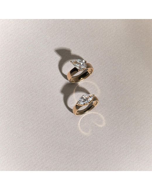 Seey Jewelry White Marquise Muse Ring
