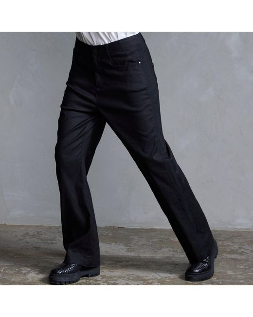 Dref Black Rome Linen Pant