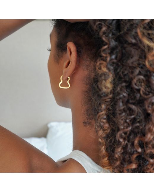 A Weathered Penny Metallic Arya Hoops
