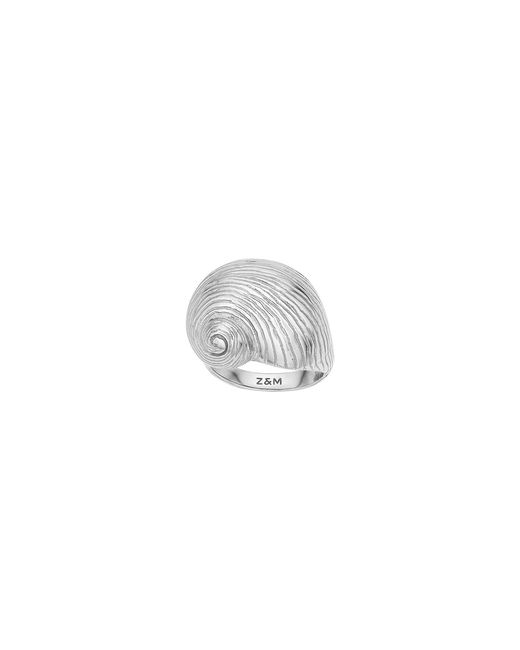 Zoe & Morgan White High Tide Ring