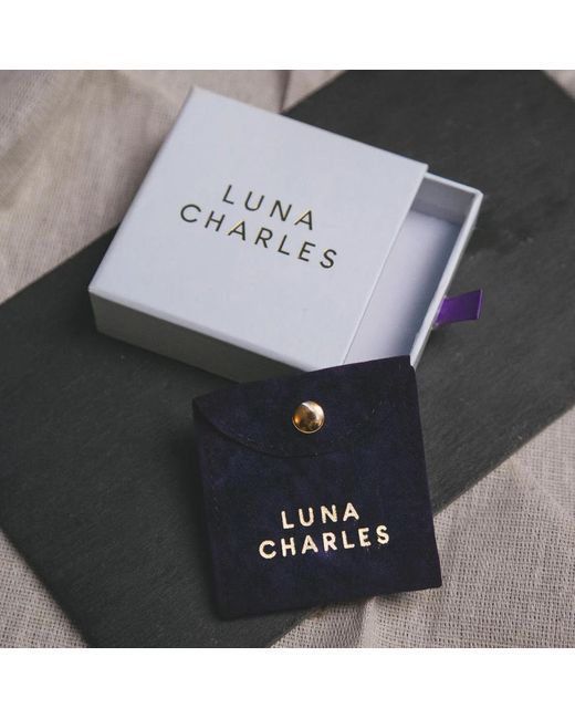 Luna Charles White Astrid Double Star Ring