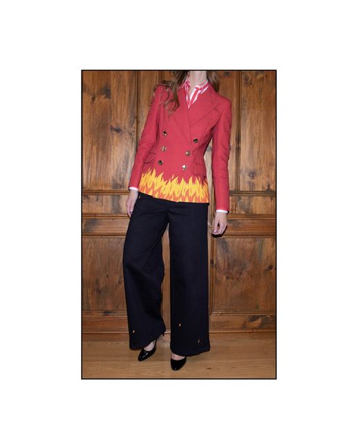 My Pair Of Jeans Red Hot Blazer