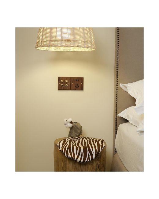 Soft Strokes Silk Brown Pure Mulberry Silk Double Layer Bonnet Zebra