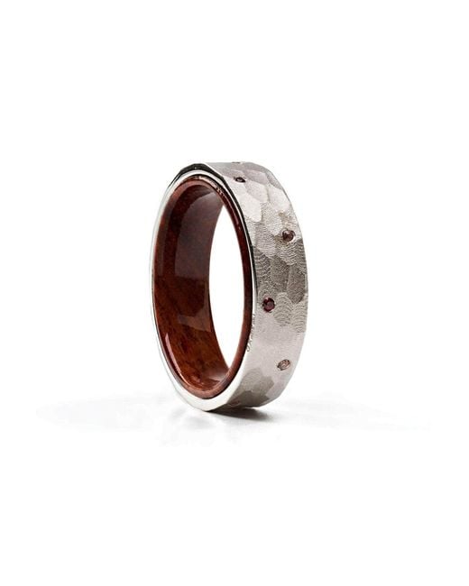 German Kabirski Metallic Nuptia Mixed Sapphire Ring