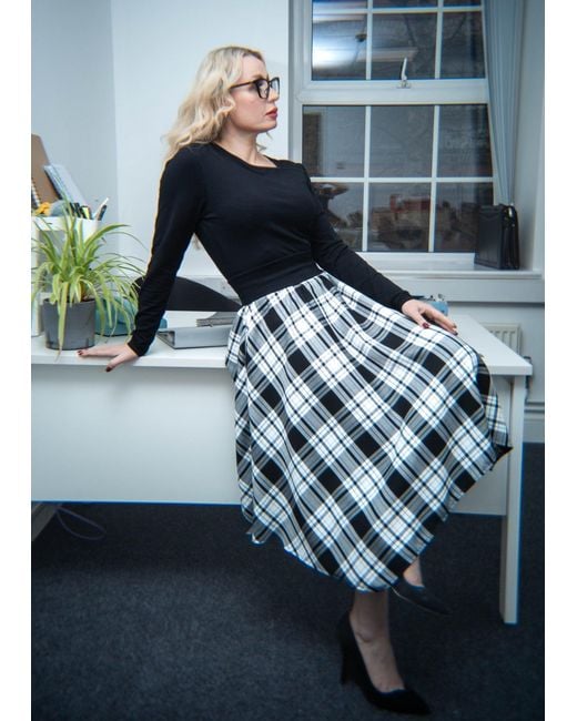 Frock Tales Blue Morven Hanky Skirt