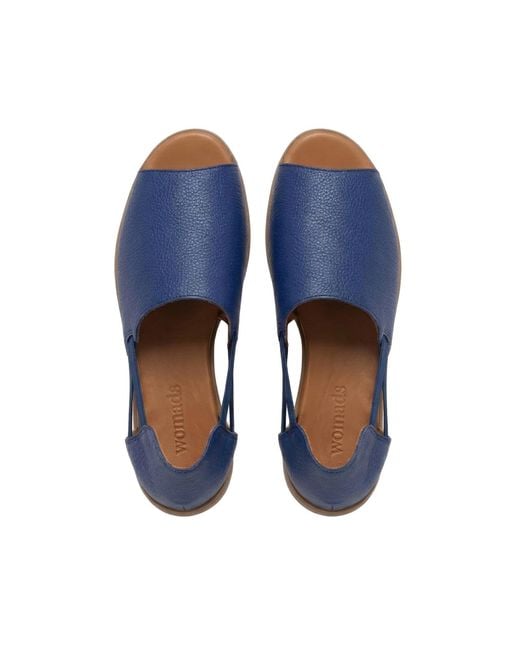 Womads Blue Night Sky Peep Toes