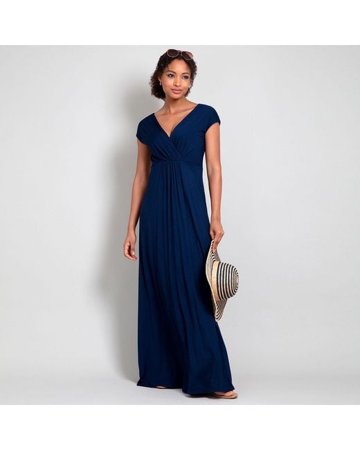 Alie Street London Blue Sophia Maxi Dress