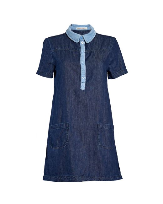 nostalgia denim mini dress Aje. Nostalgia Denim Mini Dress