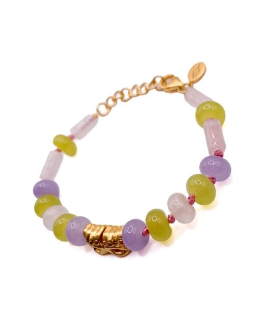 Après Youth Metallic 'Spud' Beaded Friendship Bracelet