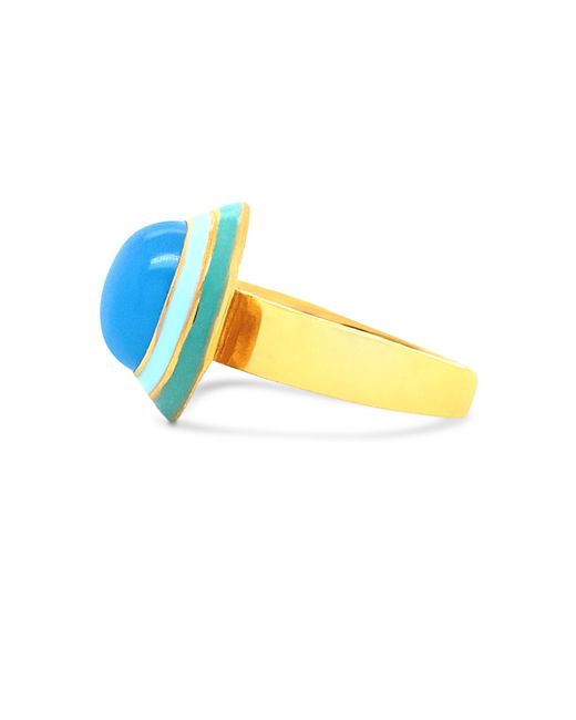 GEM BAZAAR Blue Duomo Ring