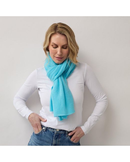 Cove Blue Lucy Aqua Multi Way Cashmere Wrap