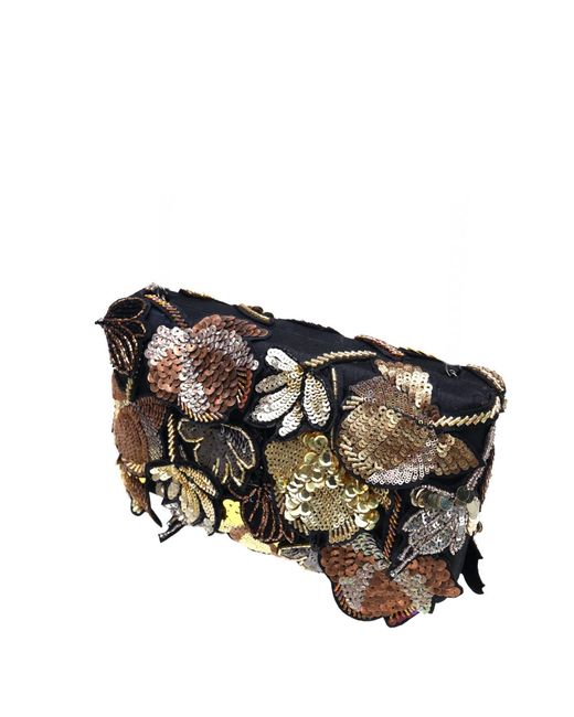 Simitri Black Aurelia Clutch