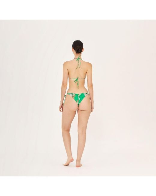 Aguaclara Green Jade Triangle Top