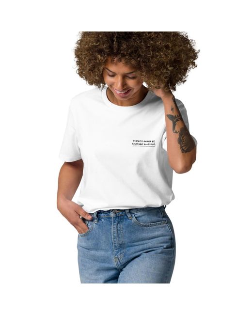 Anchor and Crew Blue Snake Another Good Day Organic Cotton T-Shirt