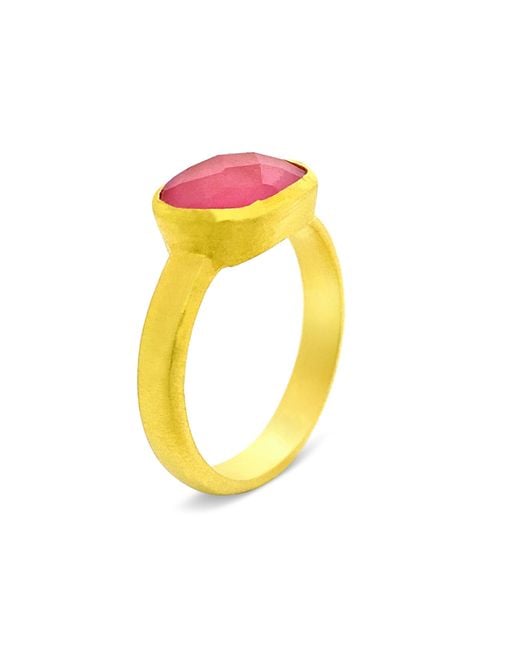 GEM BAZAAR Pink Paradise Ring
