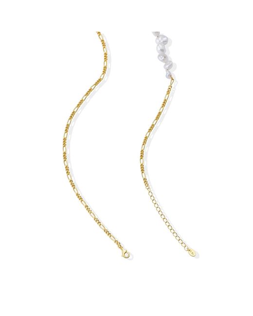 Lait & Lune Metallic Nassa Pearl Necklace