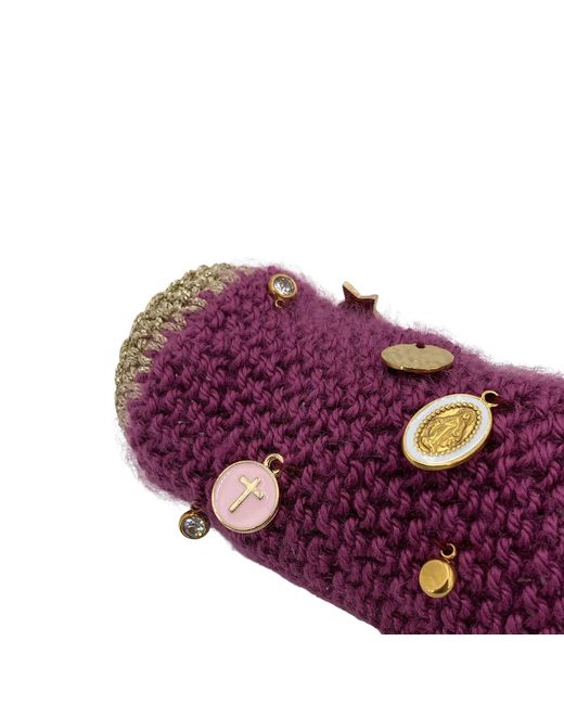 Hilo De Mar Purple Gabriela Bracelet With Charms