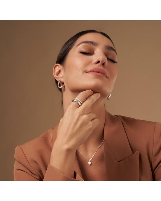 Shabella Nyc Yellow Pave Dual Ring