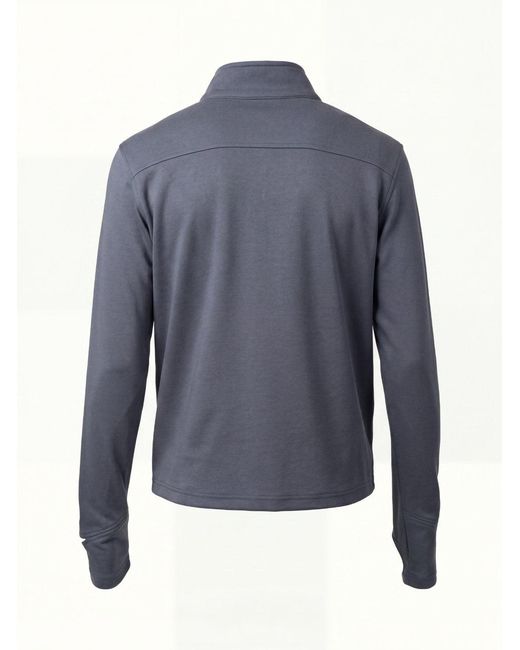 Saved Lab Blue Quarter Zip for men