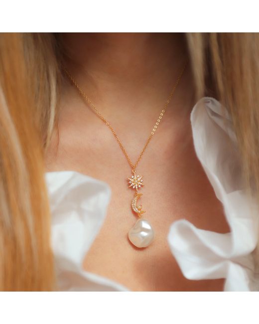 Luna Charles Pink Pearl Drop Gift Set
